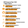 ИБП Энергия Про 1500 + Аккумулятор S 100 Ач - 12В (1100Вт - 50мин) - ИБП и АКБ - ИБП для котлов - Магазин электрооборудования для дома ТурбоВольт